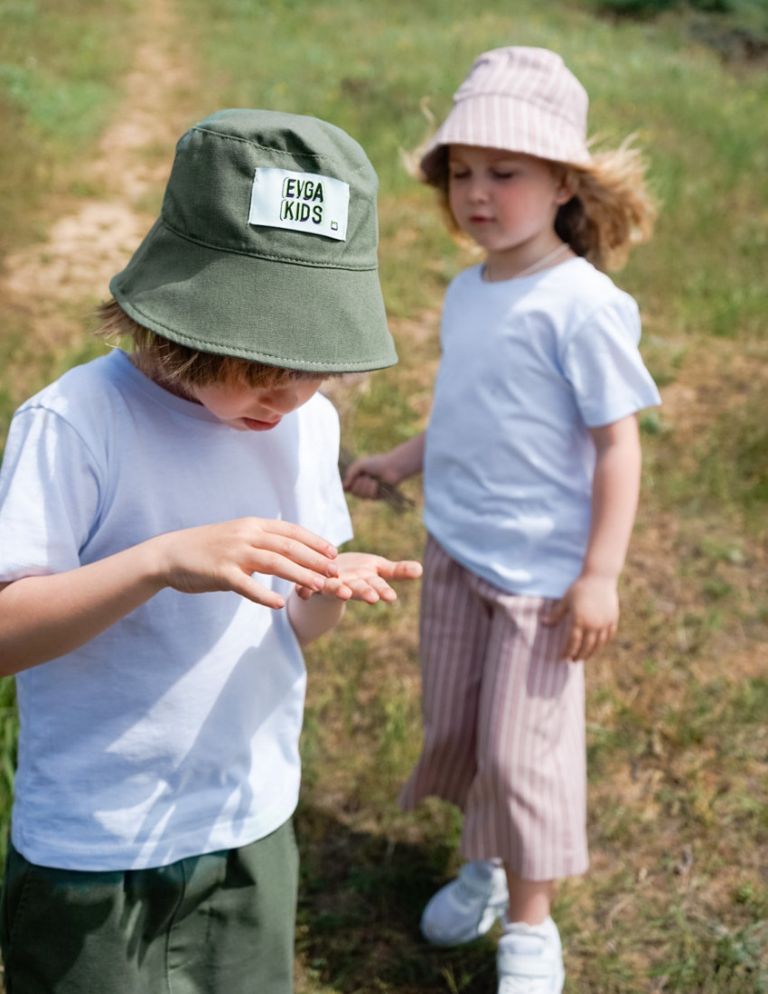 

Панамка Ричард для мальчиков хаки EvgaKids 48354 52-54 см