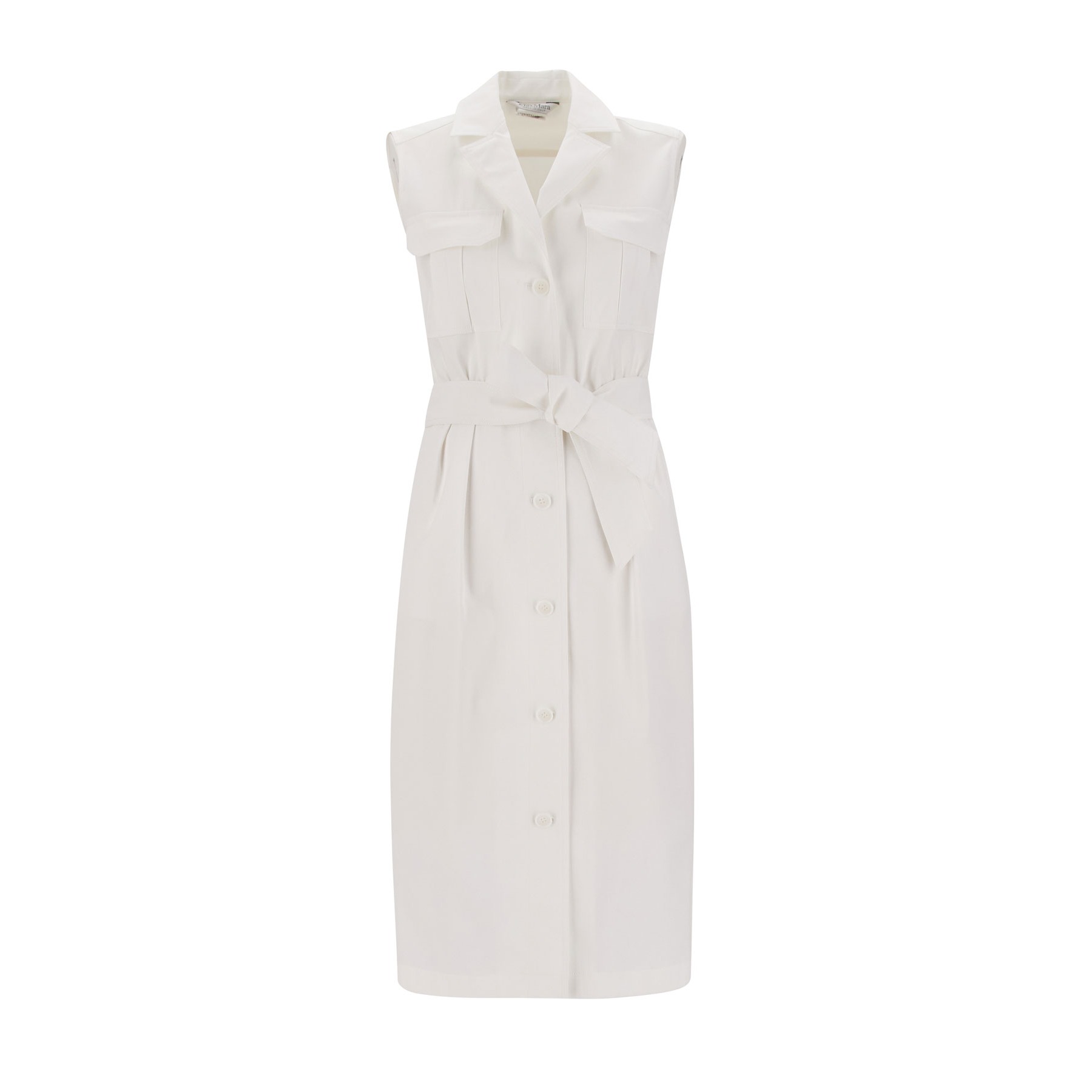 

Платье MaxMara 44 Белое 12211412600