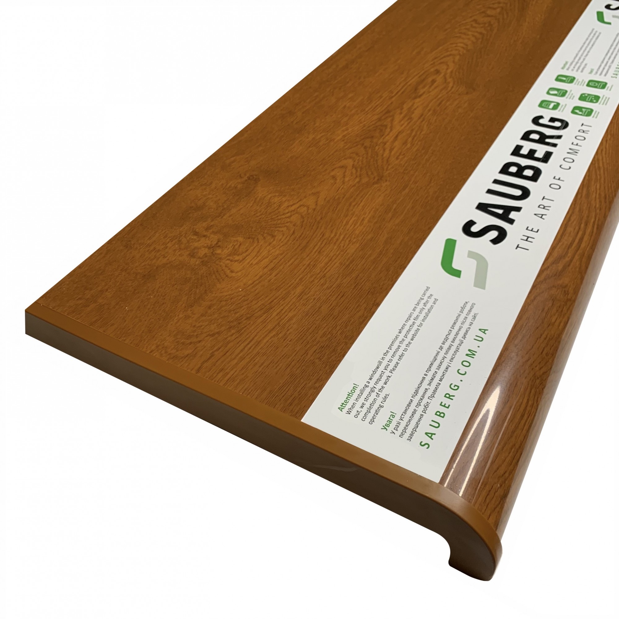 

Подоконник SAUBERG "Gold Oak" глянец (600*1000 мм.)