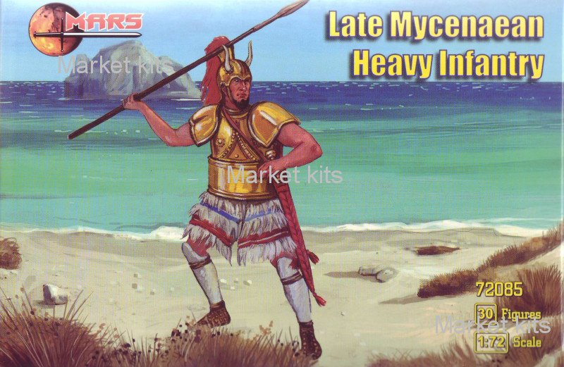 

Поздняя микенская тяжелая пехота 1:72 Mars Figures (MS72085)