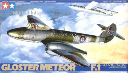 

Британский Gloster Meteor F.1 1:48 TAMIYA (TAM61051)