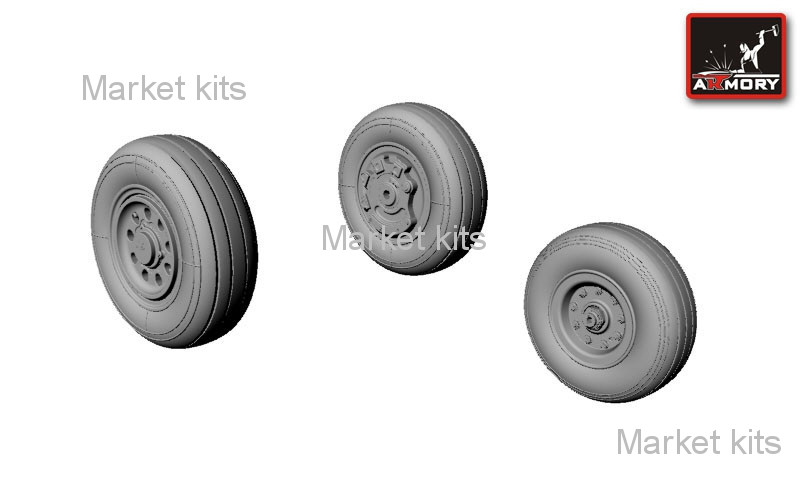 

Колеса для F-35A Lightning-II 1:48 Armory (AR-AW48302)