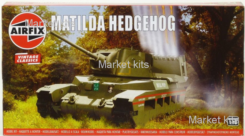 

Танк Matilda Hedgehog 1:76 Airfix (AIR02335V)