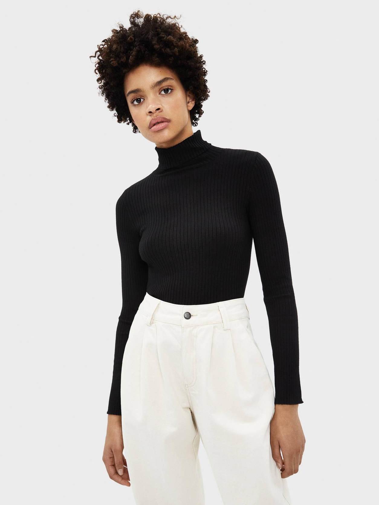 

Гольф Bershka 6851645800-AAAD S Черный