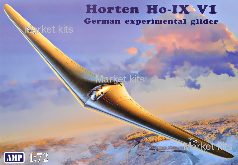 

Экспериментальный реактивный самолет Horten Ho-IX V1 1:72 AMP (AMP72007)