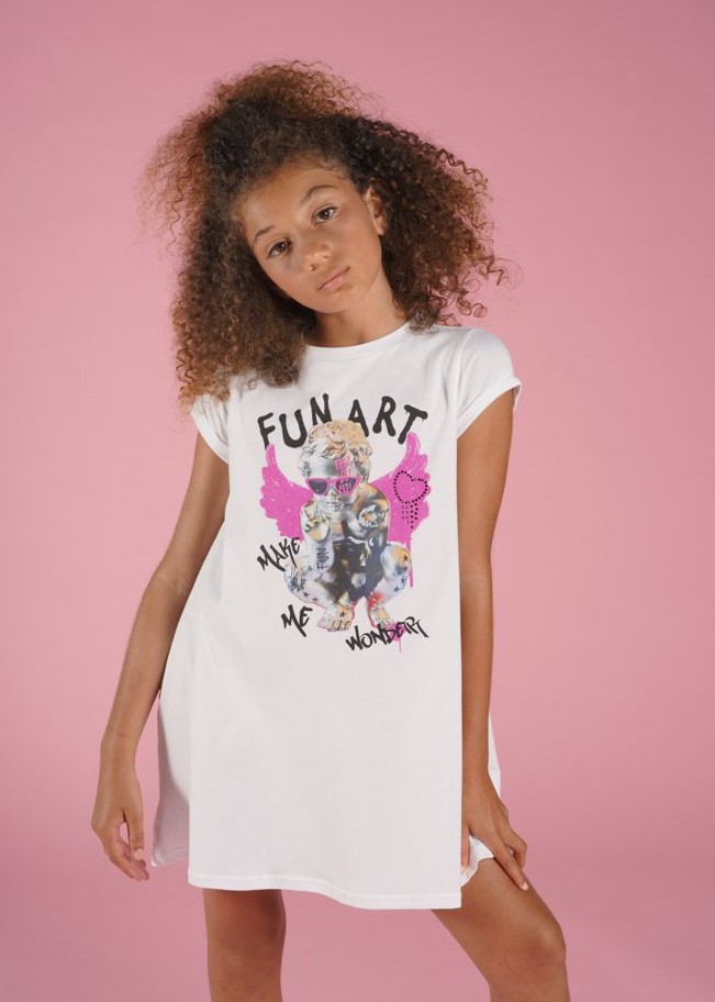 

Платье FUN & FUN 158 см Белый (1000001288277)