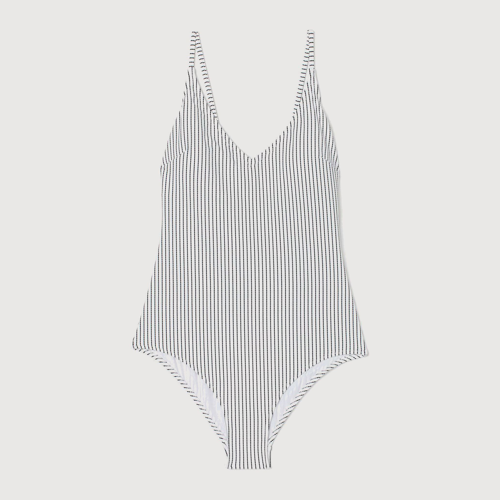 

Купальник слитный женский H&M 1905-8117831 38 Белый