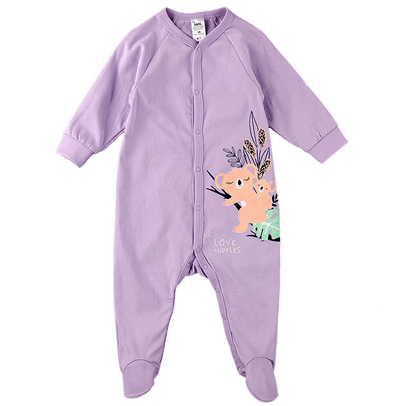 

Комбинезон (человечек) тонкий для девочки "Мамины объятия" SMIL 108574 68 см сиреневый