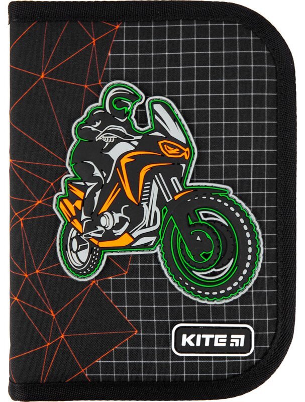 

Пенал шкільний Kite K21-622-2 Motocross