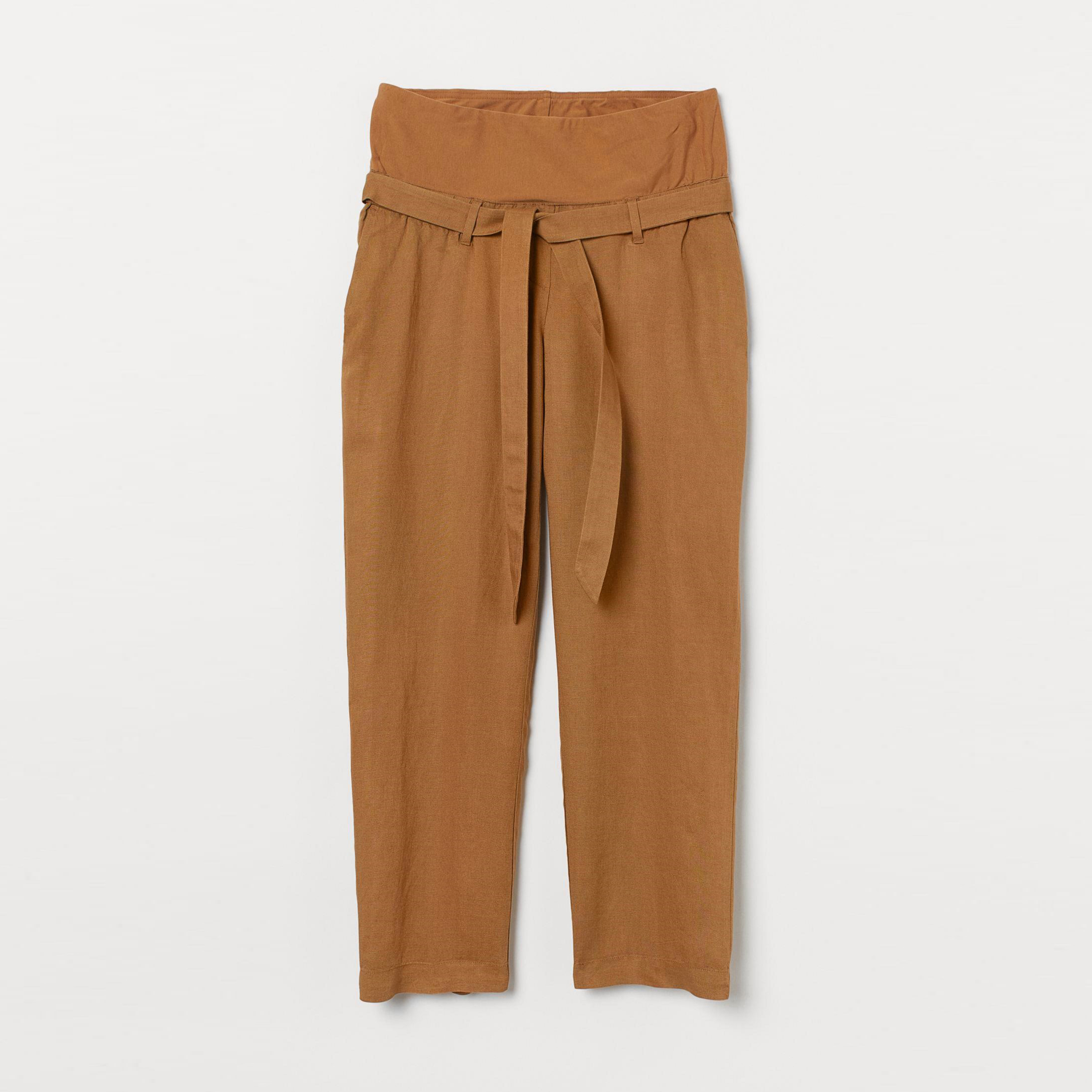 

Брюки для беременных H&M 8362121-ACVE M Коричневые