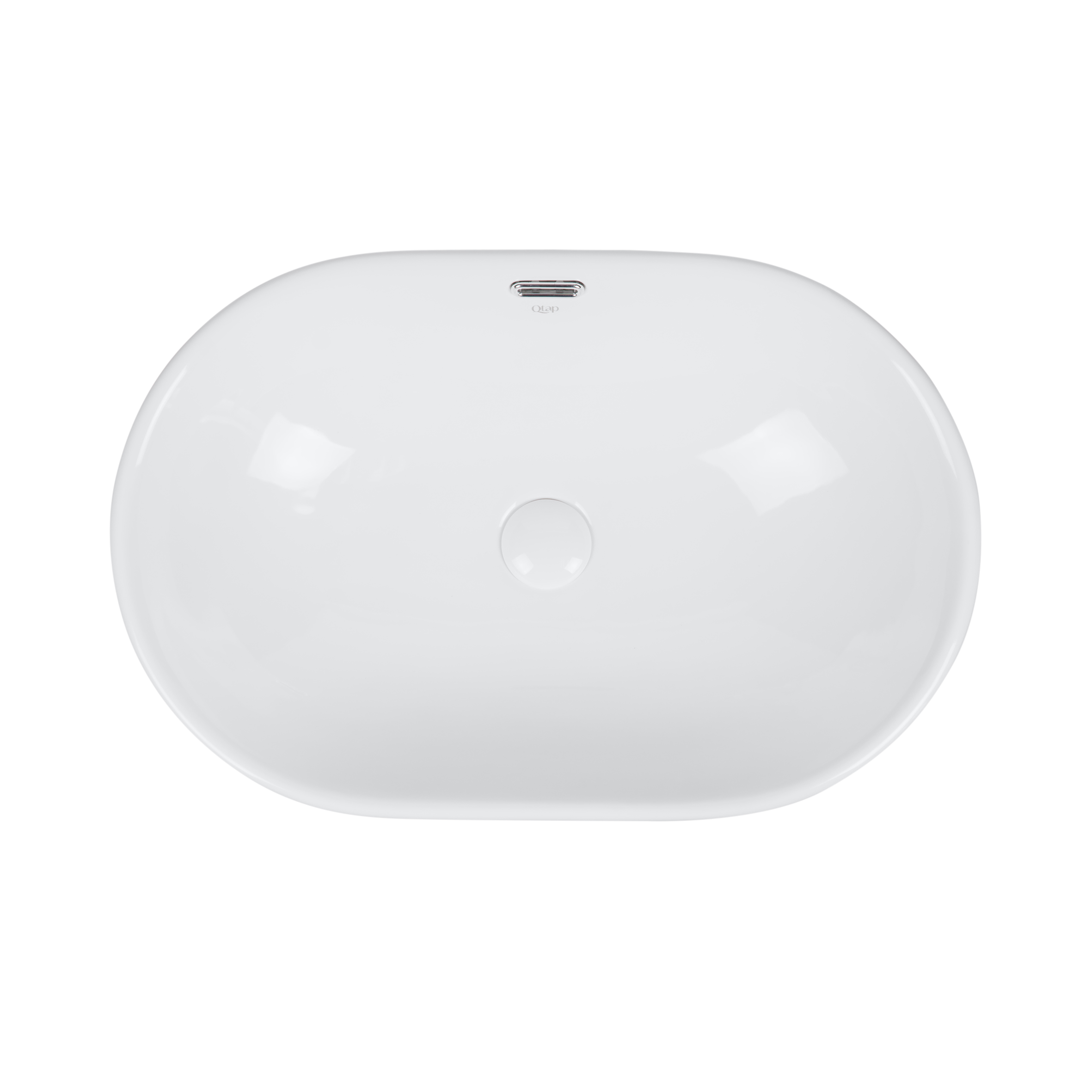 

Раковина Qtap Leo с донным клапаном QT11114028W