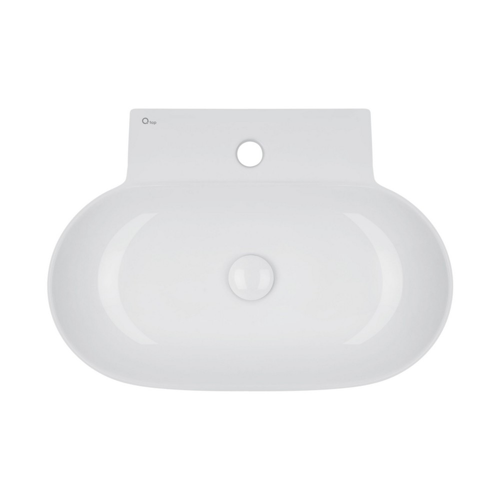 

Раковина Qtap Cardinal с донным клапаном QT0411K177W
