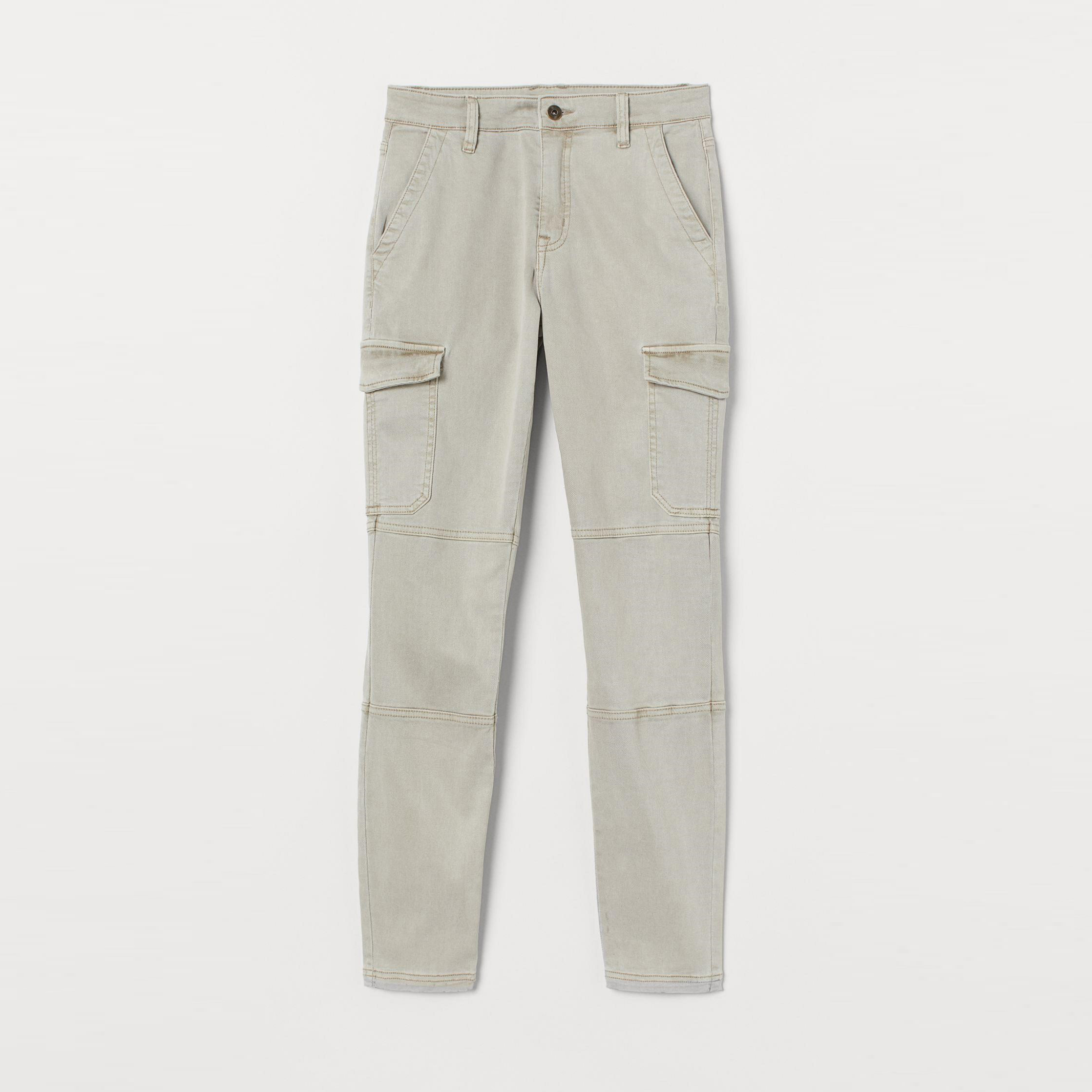 

Брюки H&M 7504441-ACWW 48 Светло-серые