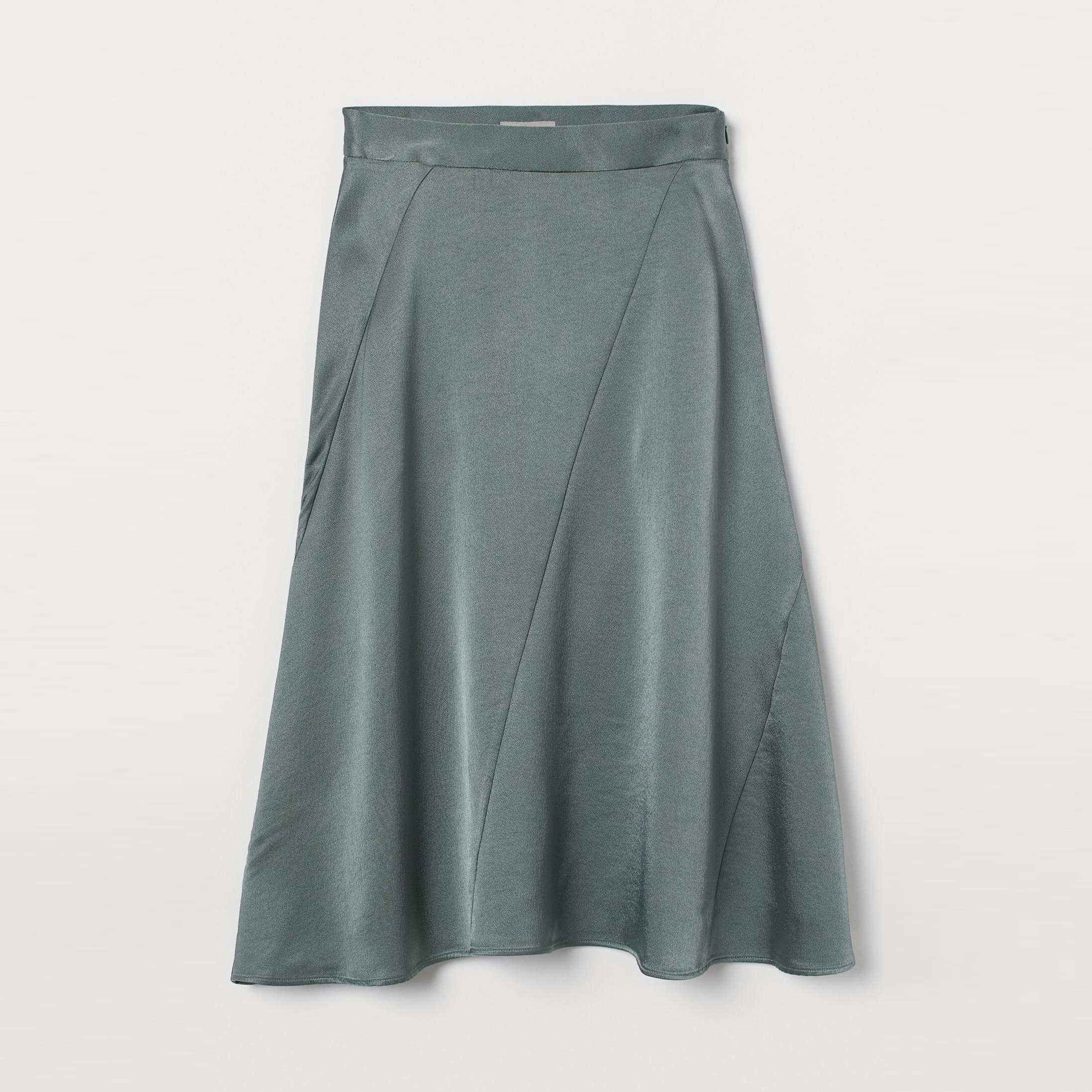 

Юбка H&M 7434919-ACUB 40 Бледно-зеленая