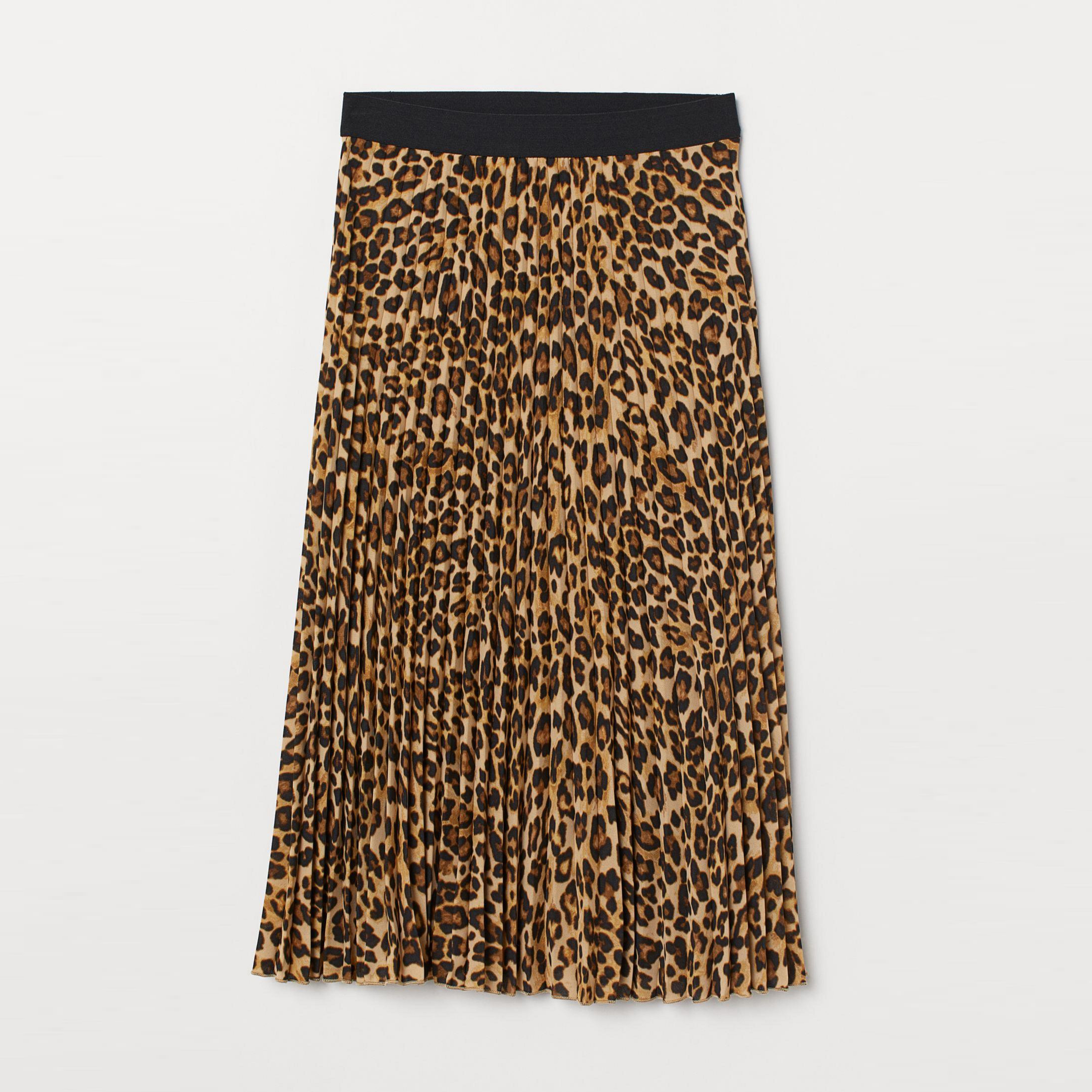 

Юбка H&M 6398389-AAON S Леопардовая