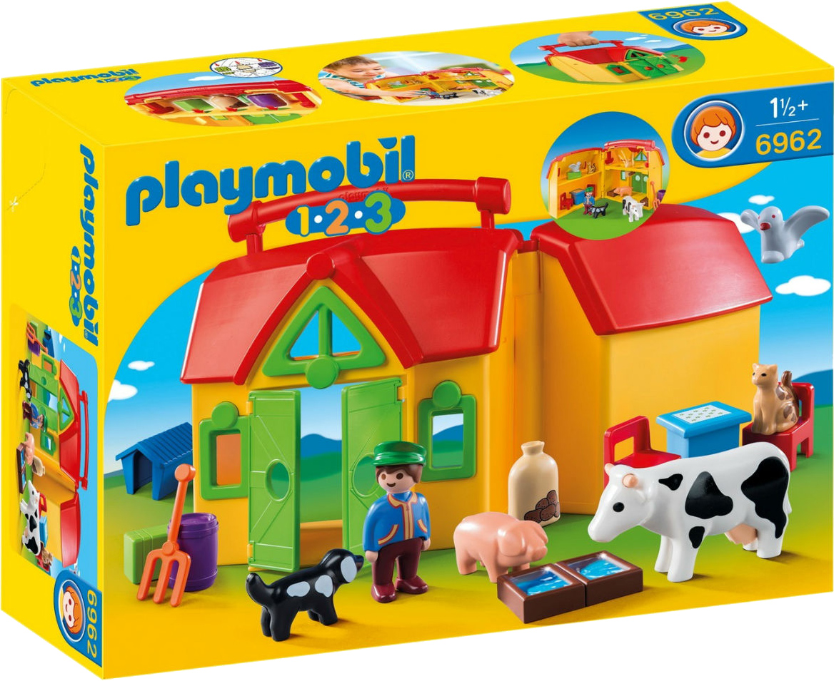 

Игровой набор Playmobil 6962 Переносная ферма (4008789069627)
