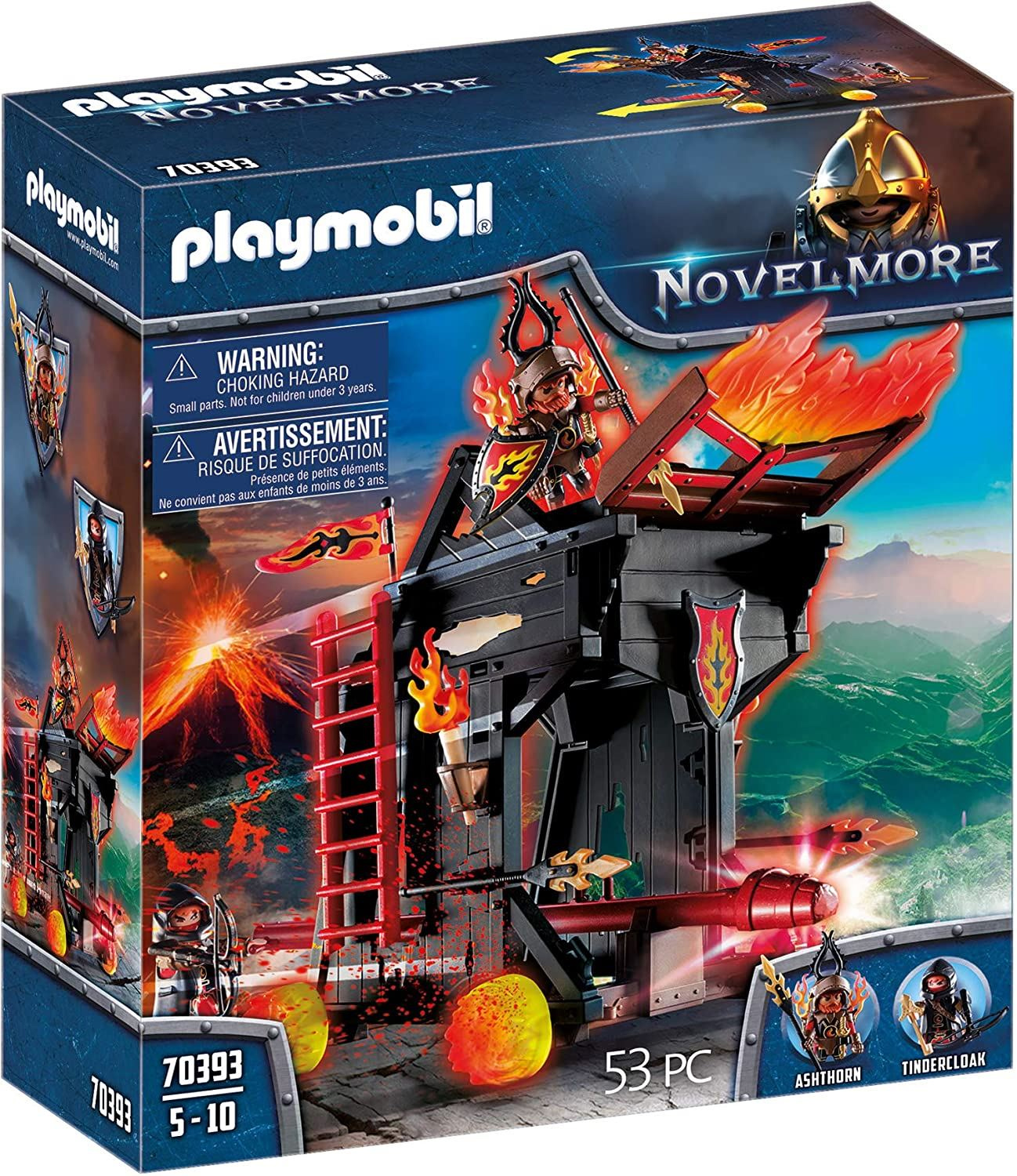 

Игровой набор Playmobil 70393 Огненный таран Burnham Raiders (4008789703934)