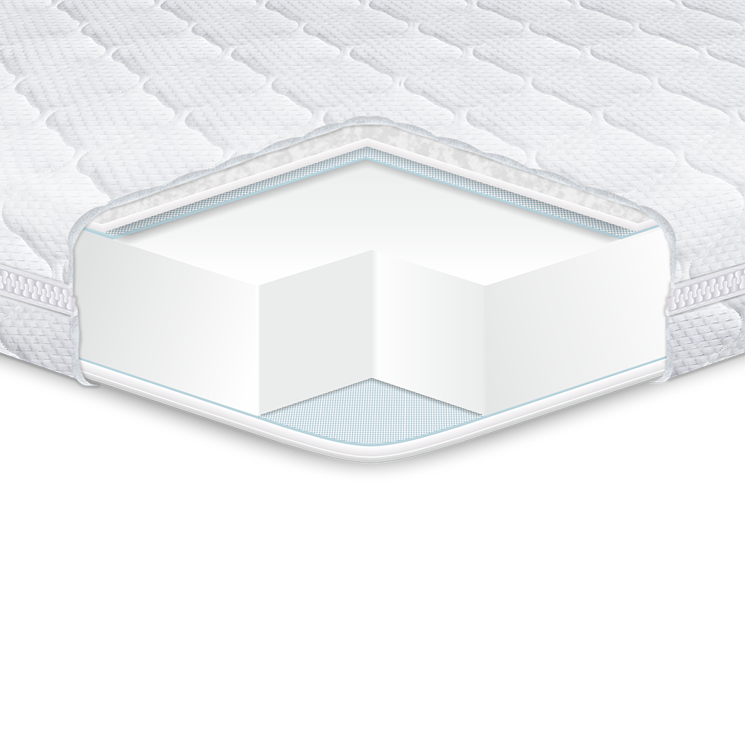 

Детский топпер KIDDY COMFORT Eurosleep 63х125х8 см 000153197