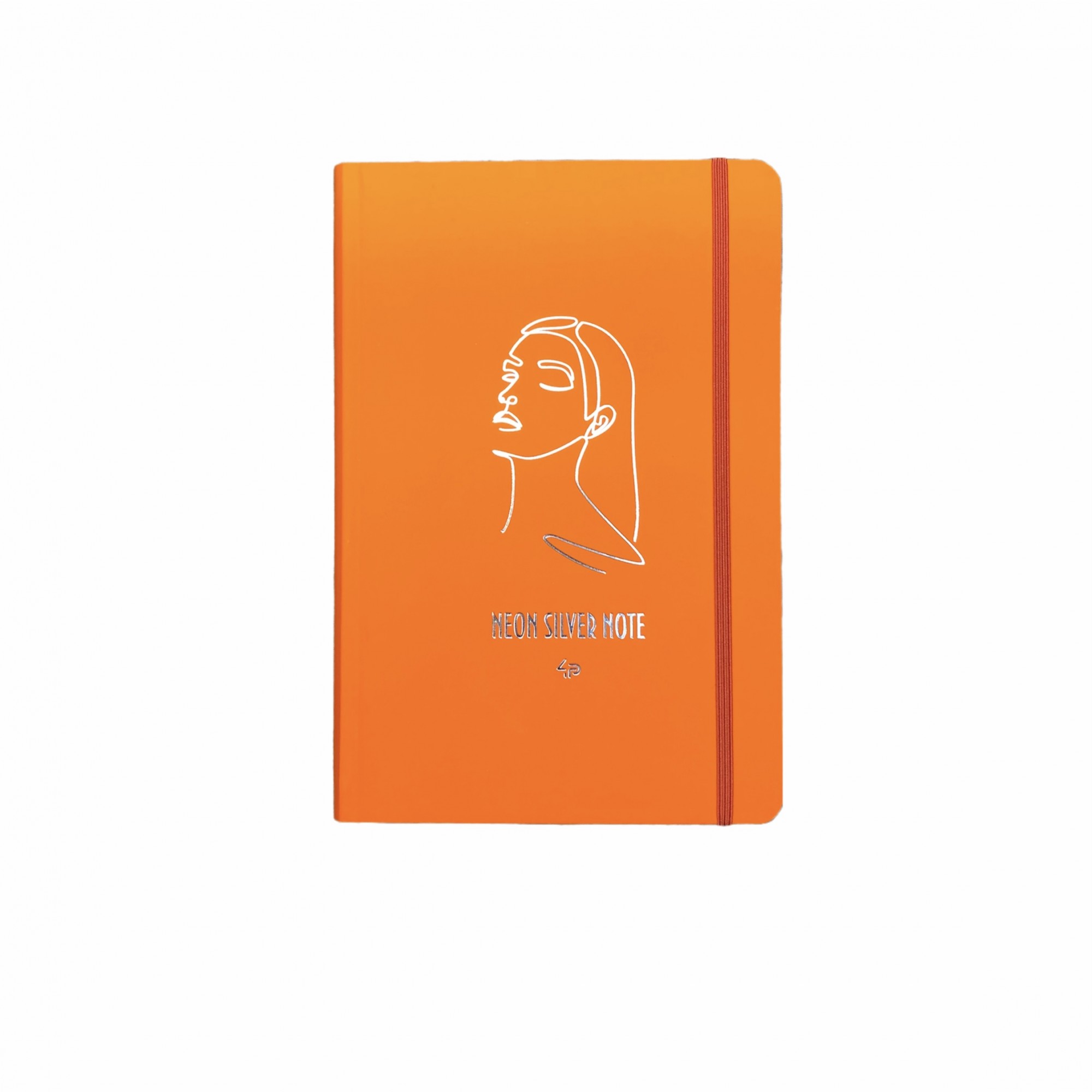

Блокнот "Neon silver note" orange, А5 (904426)