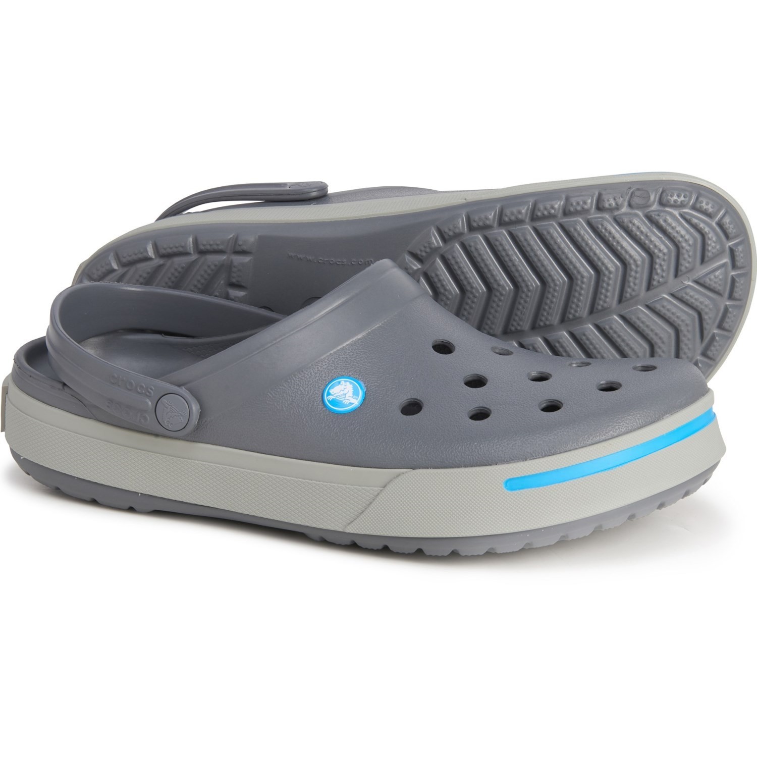 

Сабо Crocs Crocband серые М11 45-46 29 см