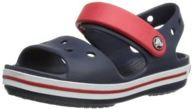 

Босоножки Crocs Crocband J3 34-35 21,7 см синие + подарок украшение джибитс