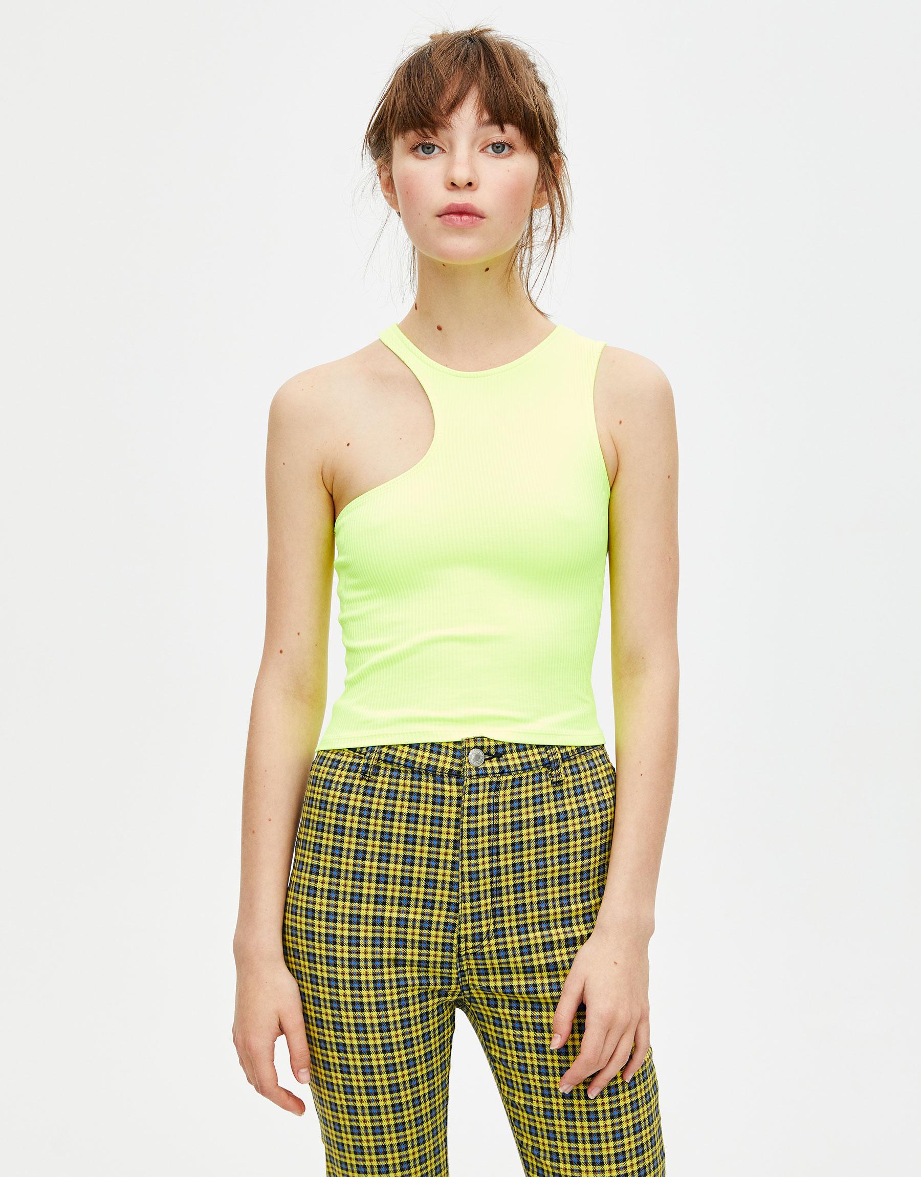 

Топ Pull & Bear 5247367301-ACWI S Салатовый