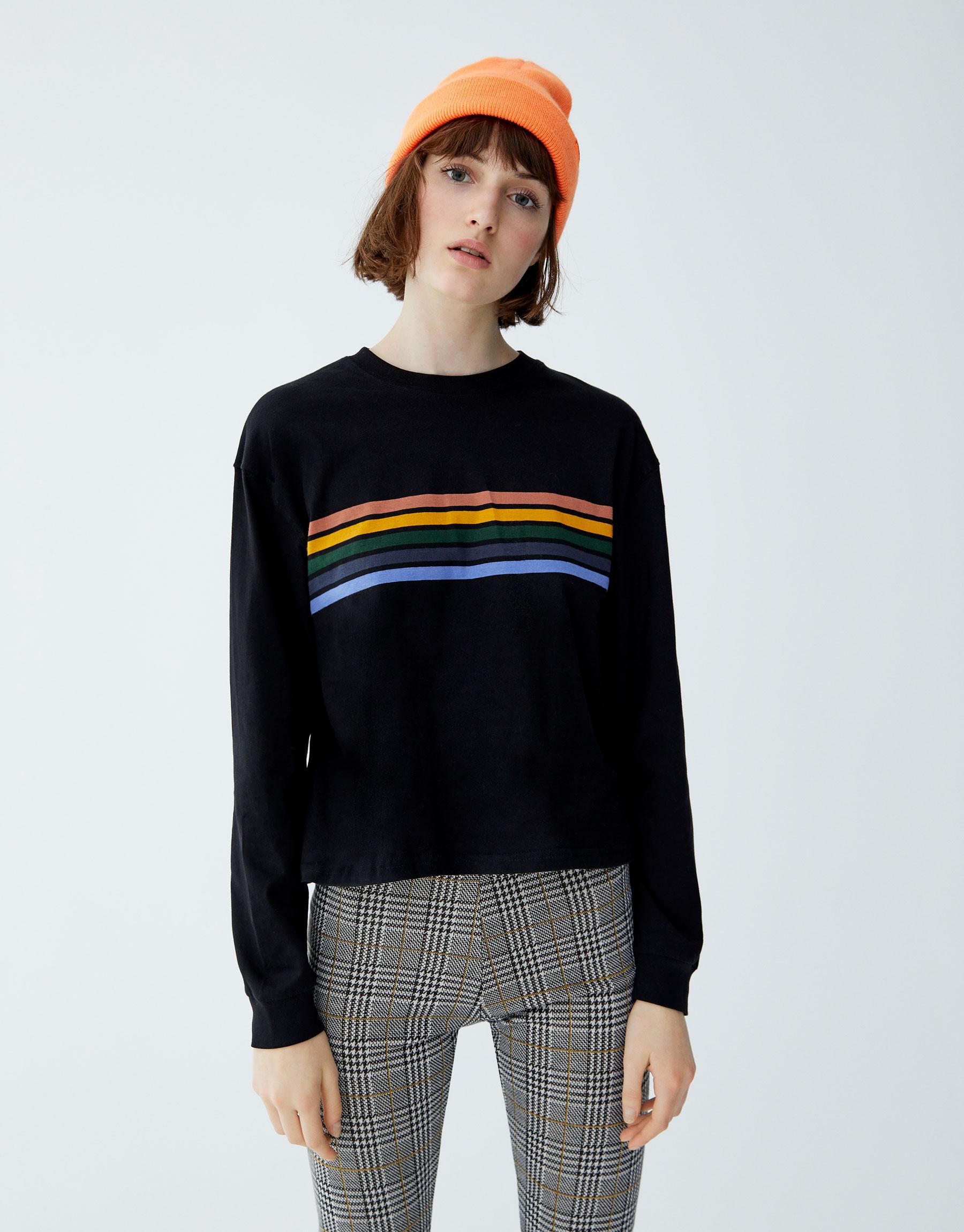 

Свитшот Pull & Bear 5244300800-AAAD S Черный