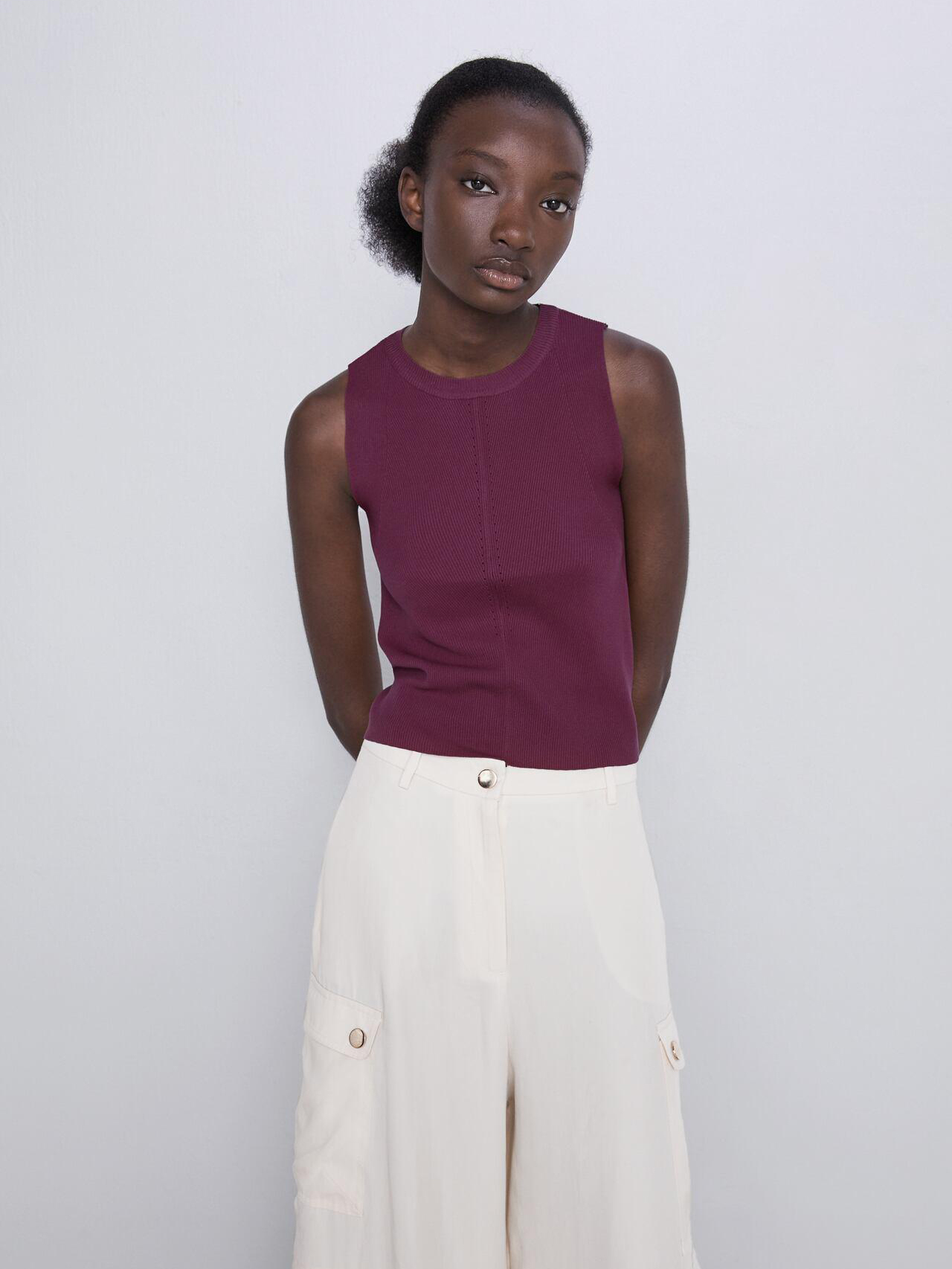 

Топ Zara 3859105647-ACXZ S Фиолетовый