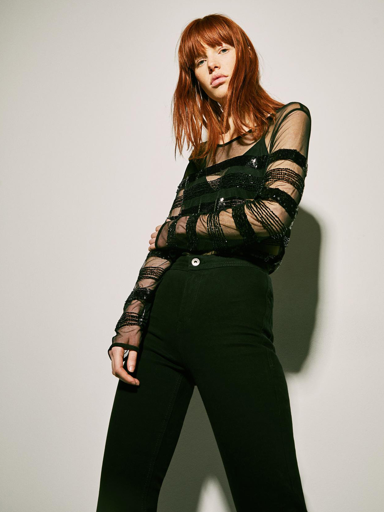 

Топ Bershka 2378188800-AAAD XS Черный