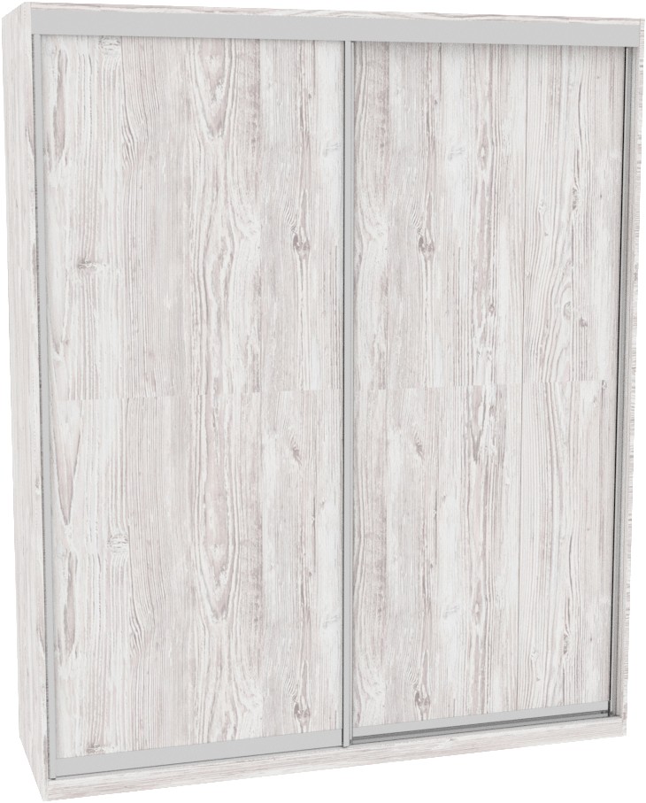 

Шкаф-купе ДОМ Фаворит В206 Аляска ДСП 200x60x220