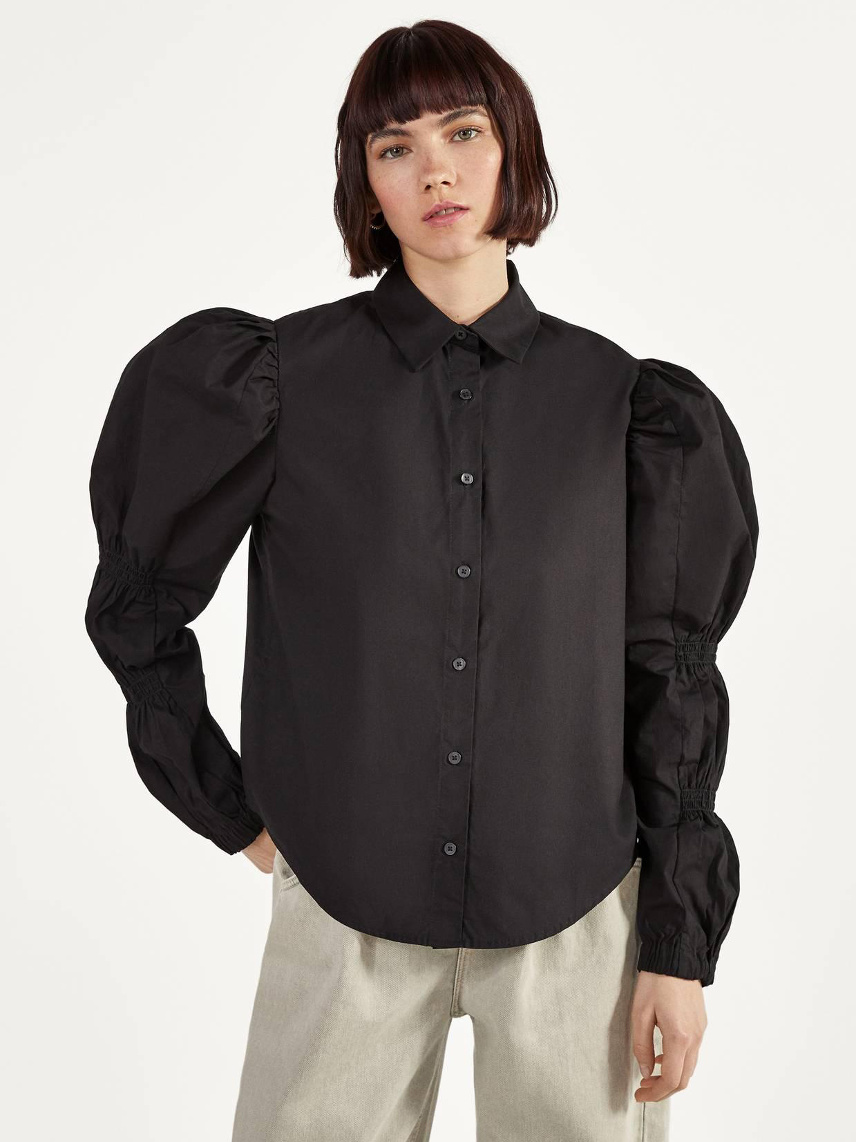 

Блузка Bershka 0697880800-AAAD S Черная