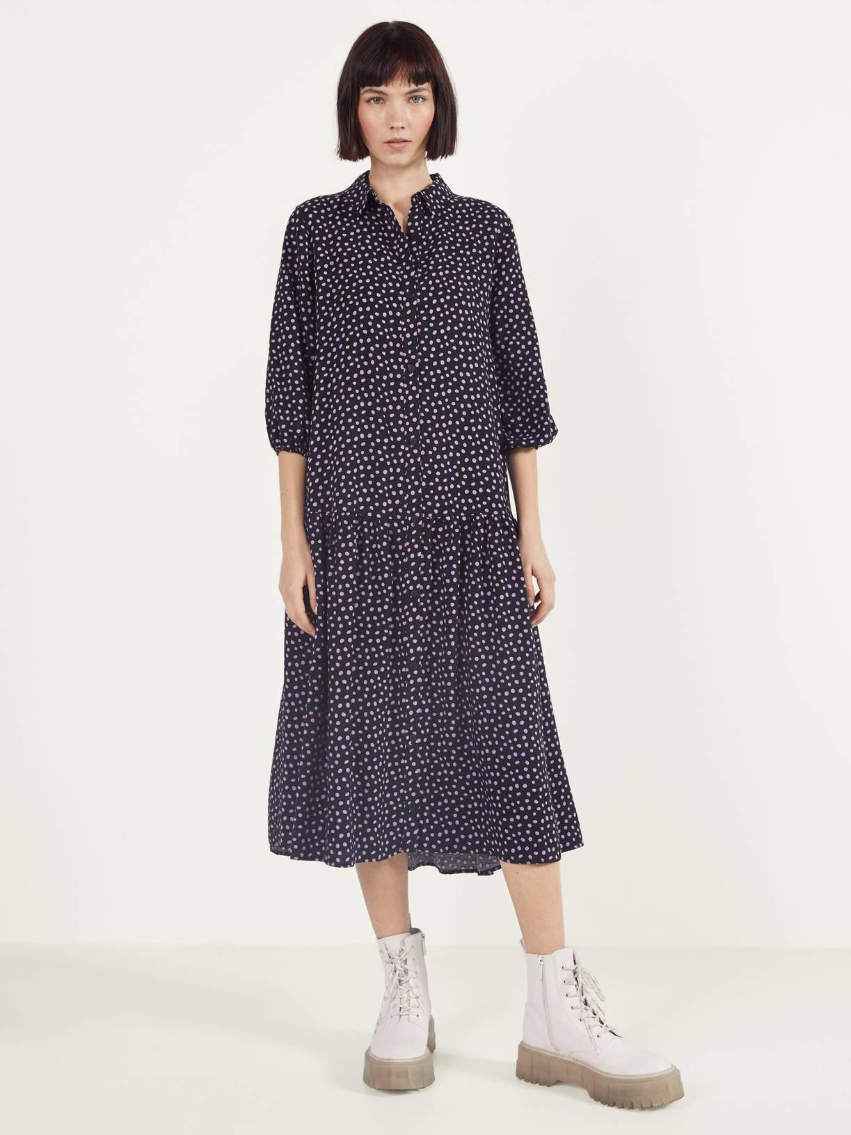 

Платье Bershka 0397168612-ABPP XS Черное