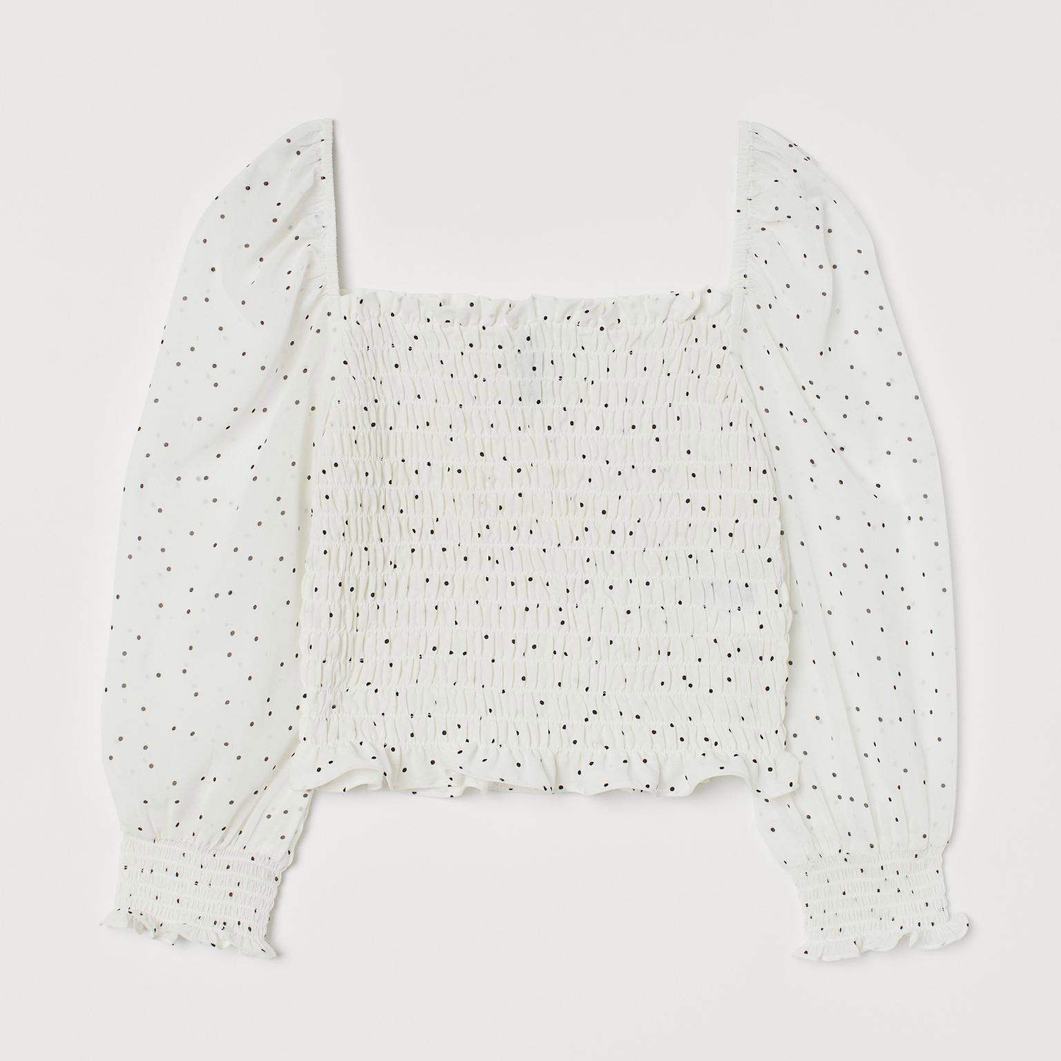 

Блузка H&M 04-0829180-003 42 Белая