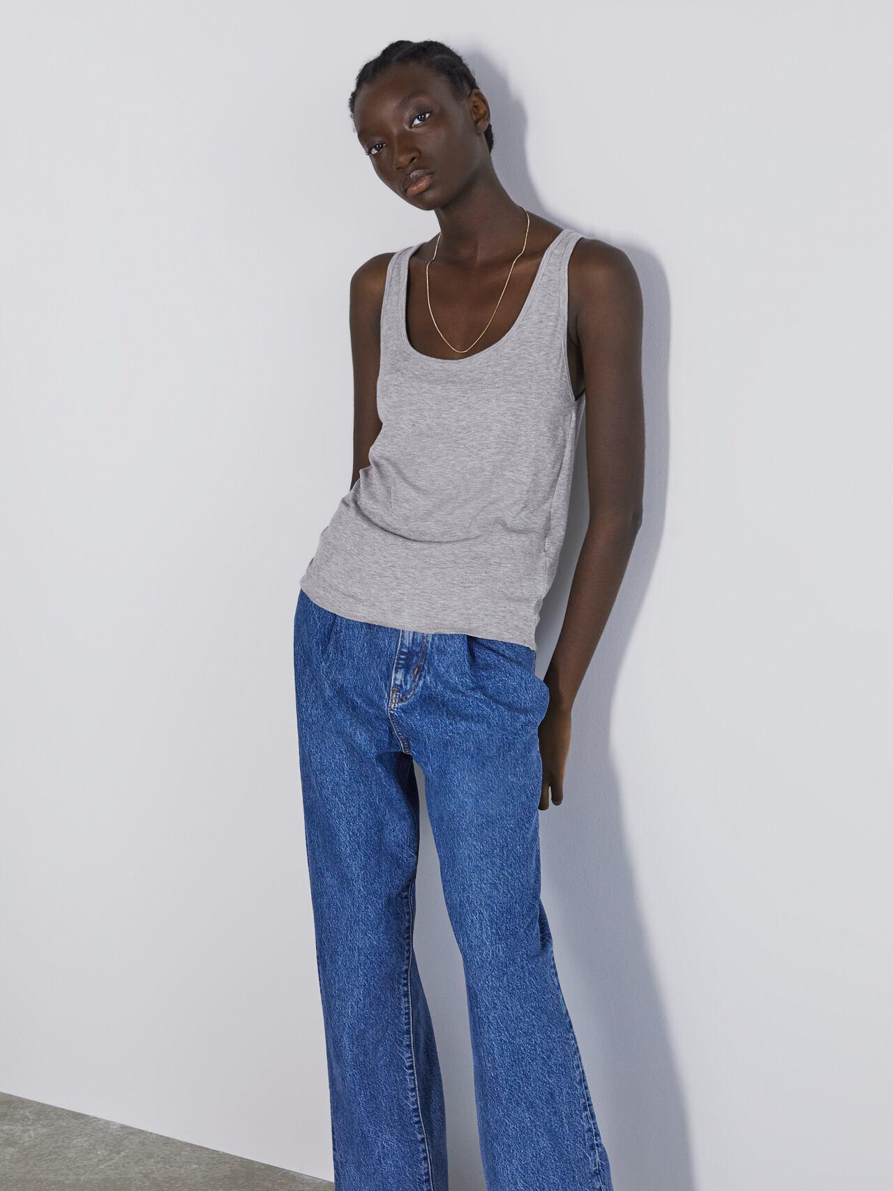 

Майка Zara 0264021812-ABKU M Серая