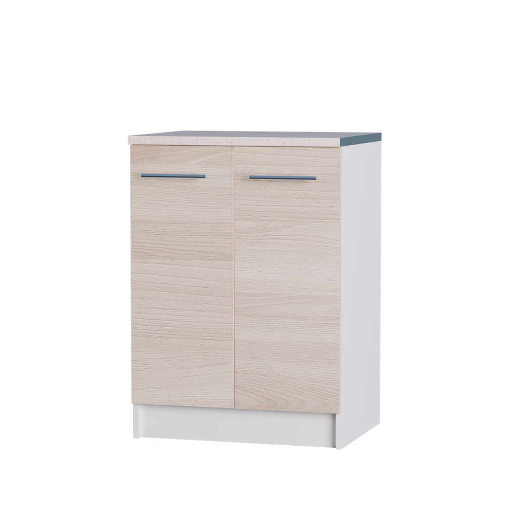 

Кухня Эко модуль Низ 600 + столешница Omni Home Ясень Шимо Светлый 60х46х85 см