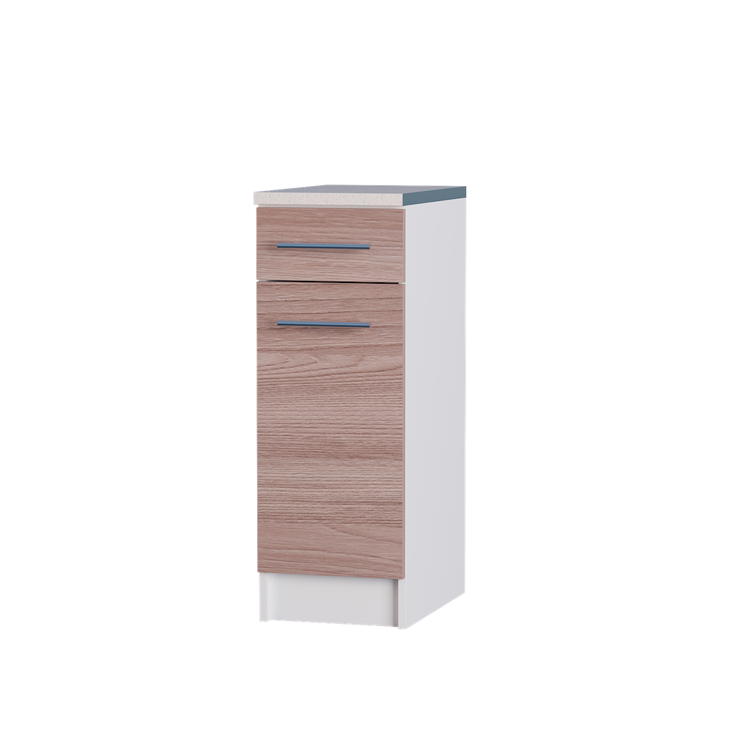 

Кухня Эко модуль Низ ящик 300 + столешница Omni Home Ясень Шимо Темный 30х46х85 см