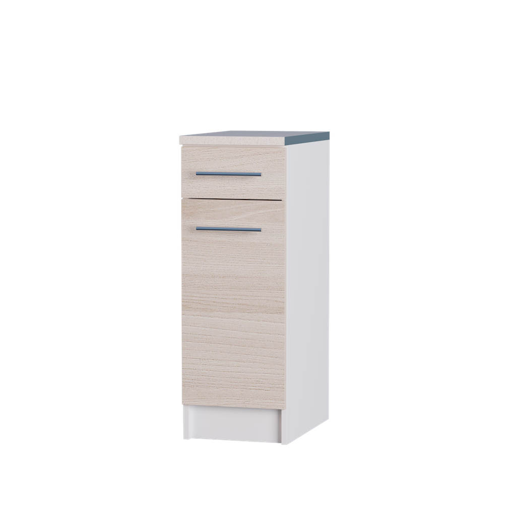 

Кухня Эко модуль Низ ящик 300 + столешница Omni Home Ясень Шимо Светлый 30х46х85 см