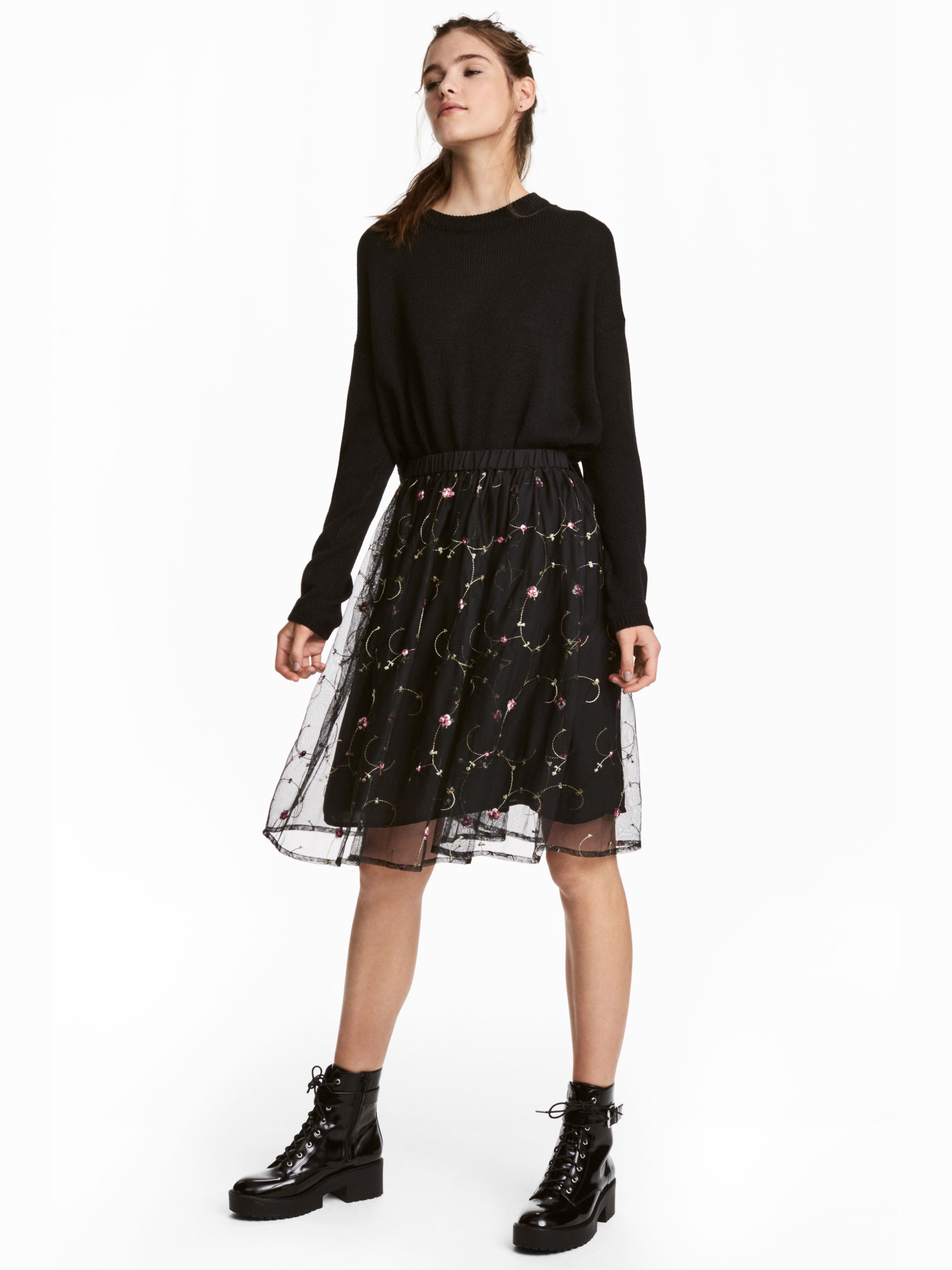 

Юбка H&M 5695186-ACOZ 36 Черная