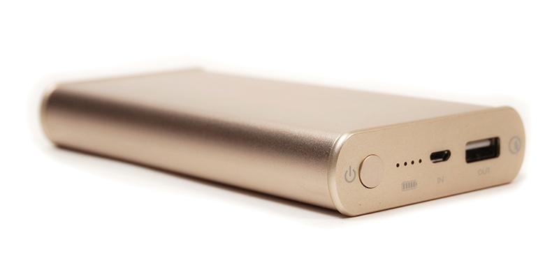 

Универсальная мобильная батарея PowerPlant/Q1S/Quick-Charge 2.0/10200mAh Gold