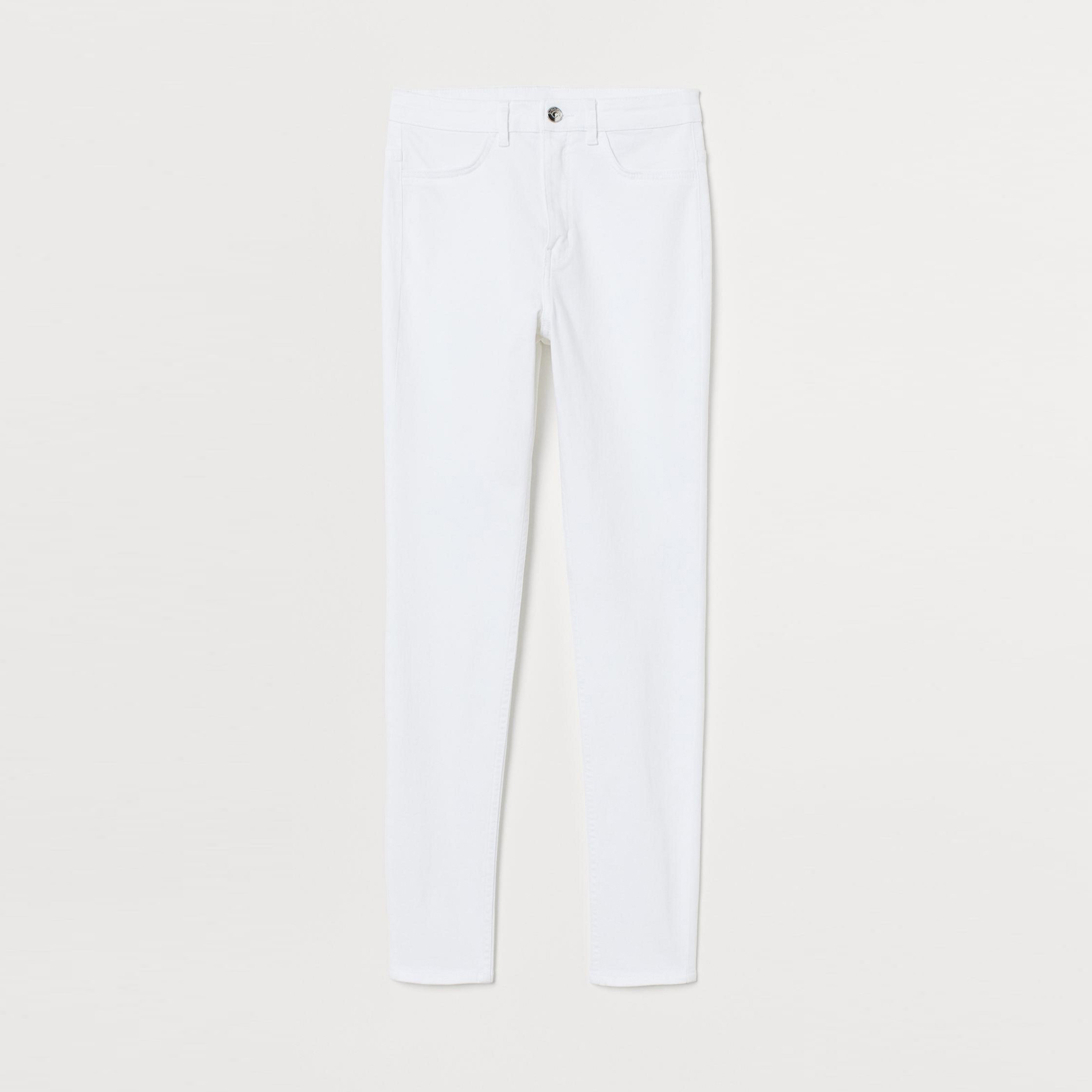 

Джинсы H&M 7060169-ACTS-ACTS 40 Белые