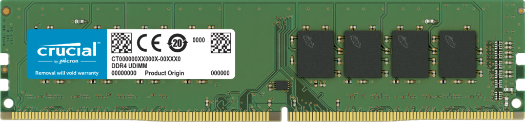 

Оперативна пам'ять Crucial 4 GB DDR4 2666 MHz - (CT4G4DFS8266)