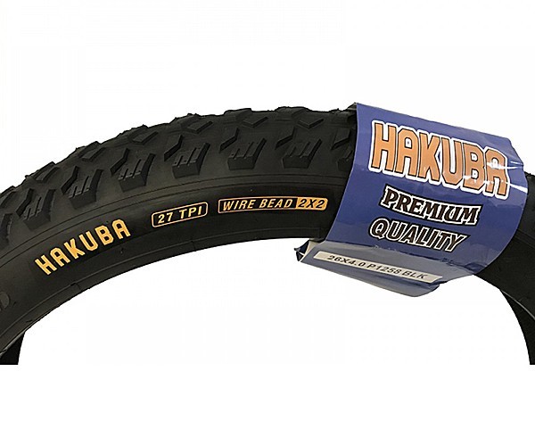 

Велосипедная покрышка Hakuba (для фэтбайк / fatbike) 26"x4.0 P1258