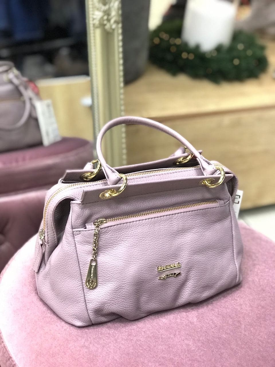 

Сумка Marina C из мягкой кожи розовый