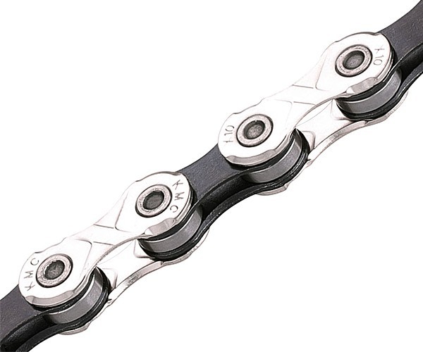 

Велосипедная цепь KMC X10 1/2"х11/128" 116 зв. (10ск.) черный с серебристым