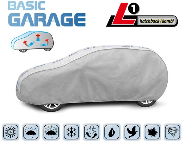Чохол-тент для автомобіля Kegel-Blazusiak Basic Garage розмір L1 Hatchback (5-3956-241-3021)