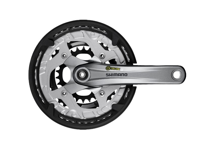 

Шатун SHIMANO Alivio Octalink FC-T4010 (44X32X22T) 175мм серебристый