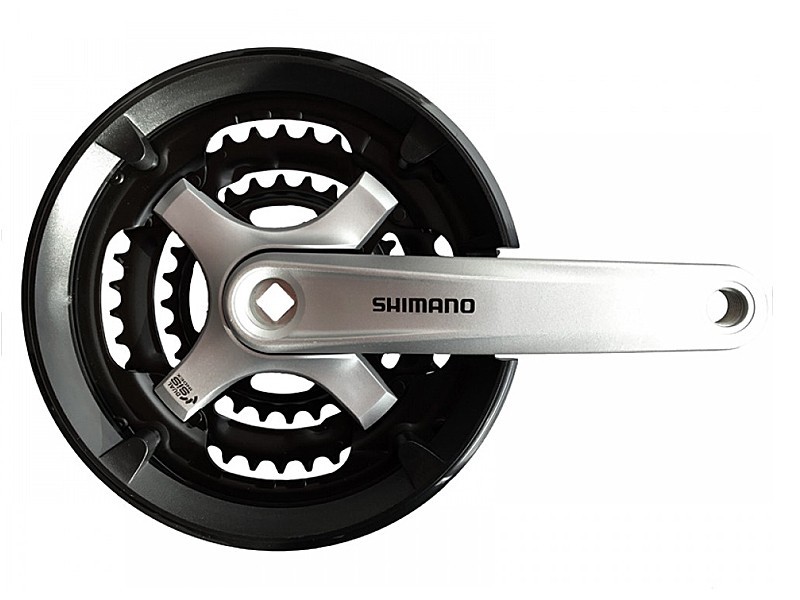 

Шатун SHIMANO TOURNEY TX FC-TY701 (48T) 170 мм черный с серебристым