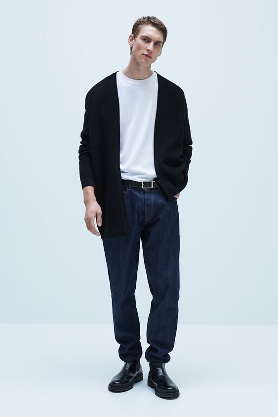 

Кардиган Zara 0458/400/800 L черный 25-0024