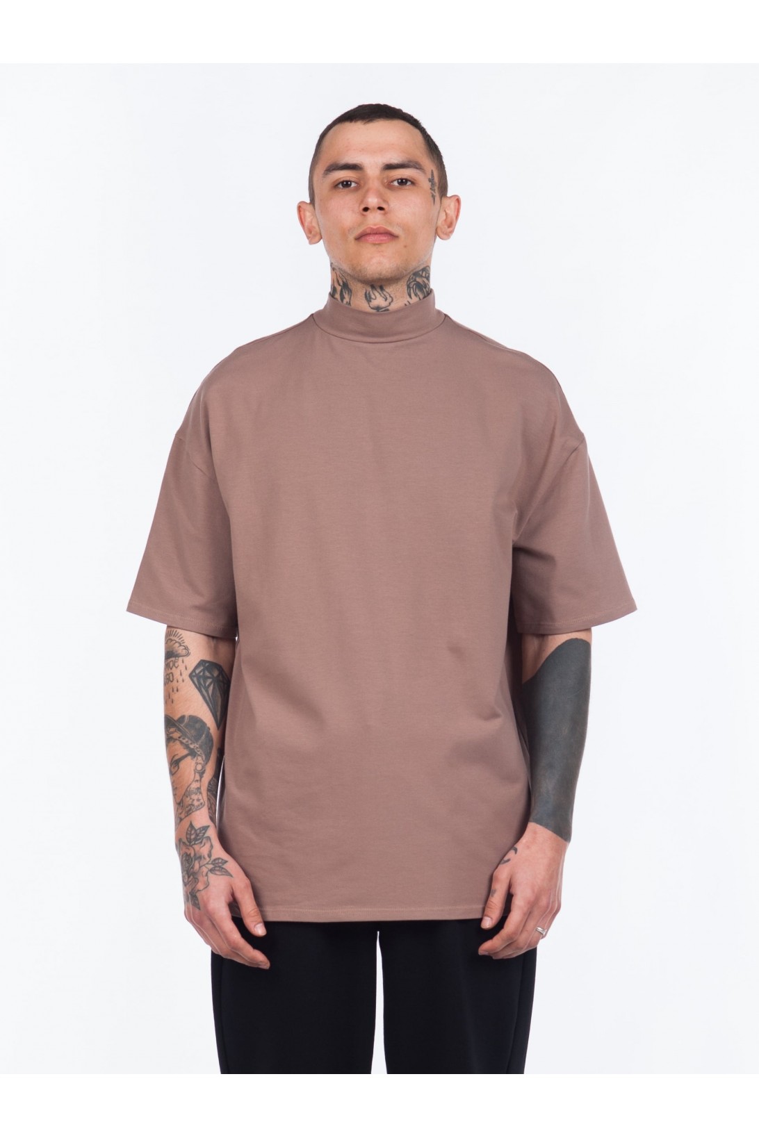 

Оверсайз Футболка мужская LUD VOROT КР М Капучино