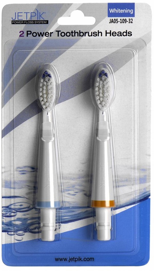 

Насадки для зубных центров Jetpik Whitening отбеливающая 2 шт (JA05-109-32)